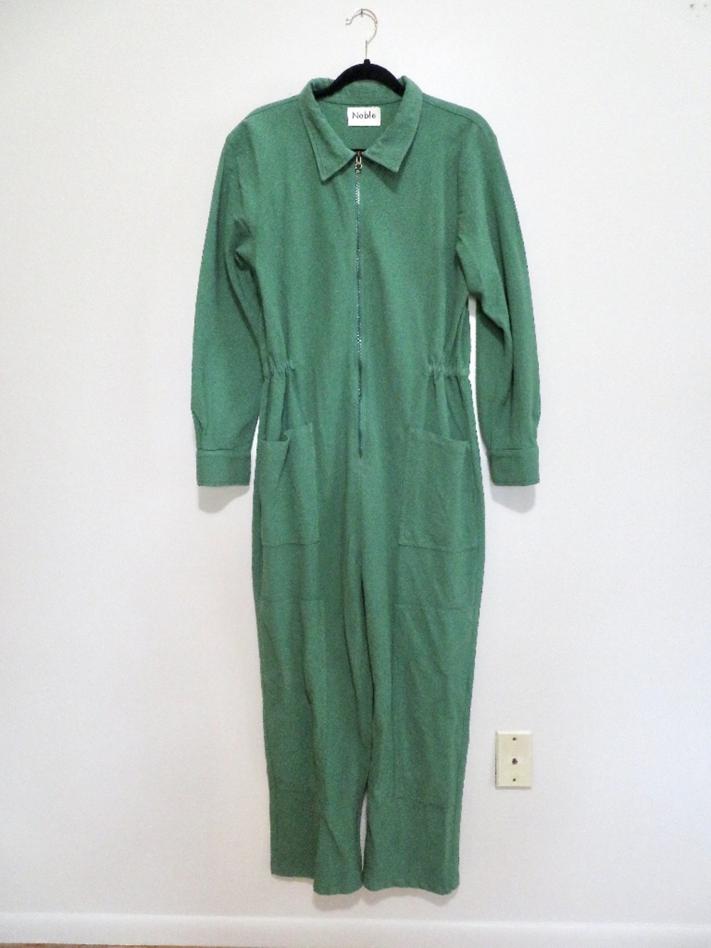 New Noble Utility Suit Jumpsuit Long Sleeves Size Large L
